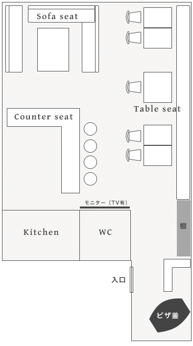 店内見取り図